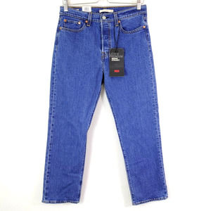 Levi's | 29x26 Premium Wedgie Straight High Rise Button Fly Jeans